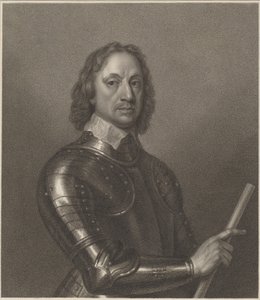 Oliver Cromwell door Francesco Bartolozzi