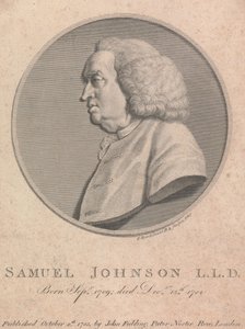 Samuel Johnson door Francesco Bartolozzi