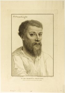 Sir Nicholas Poines door Francesco Bartolozzi