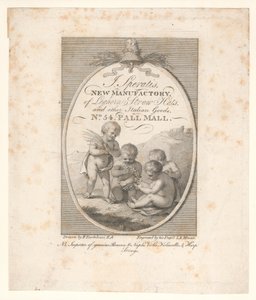 Handelskaart, J Speratis door Francesco Bartolozzi