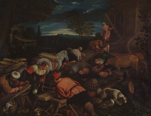 De Ark Bouwen door Francesco Bassano