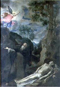 De dood van St. Antonius Abt