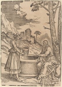 Christus en de Vrouw van Samaria