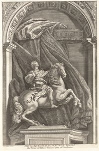 Standbeeld van Constantijn, 1704-1742 door Francesco Faraone Aquila