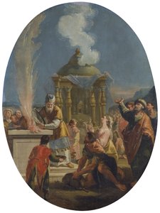 Offer van Aaron, door Francesco Fontebasso door Francesco Fontebasso