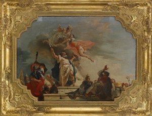 Het offer van Iphigenia, 18e eeuw