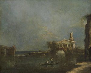 Lagune bij Venetië