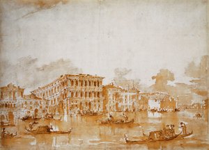Het Canal Grande met de Ca