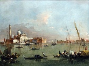 San Giorgio Maggiore met de Giudecca en de Zitelle, Venetië