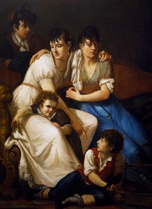 Familieportret door Francesco Hayez