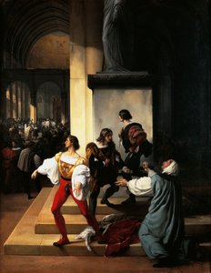 Samenzwering van Lampugnani door Francesco Hayez