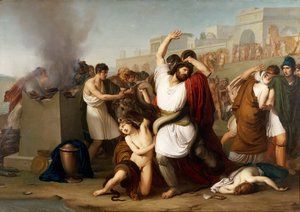 Laocoon, 1812 door Francesco Hayez
