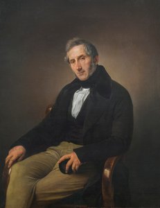 Portret van Alessandro Manzoni door Francesco Hayez