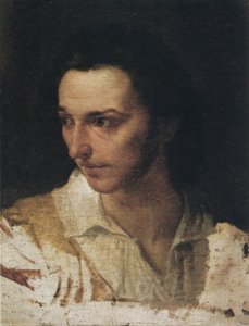 Portret van graaf Alfonso Schiaffinati Porro door Francesco Hayez