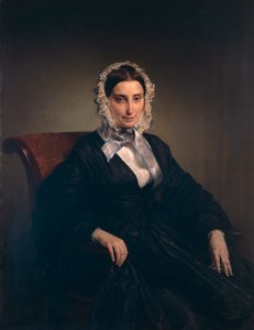 Portret van Teresa Borri (tweede vrouw van Alessandro Manzoni) door Francesco Hayez