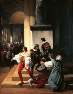 De Lampugnani Samenzwering, 1826 door Francesco Hayez