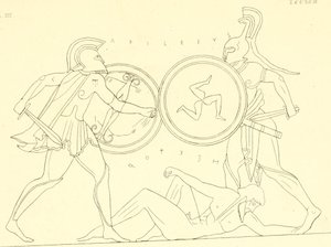 INGHIRAMI(1835) Schilderijen van Fictiele Vazen Vol3 T257 (14784576482) door Francesco Inghirami