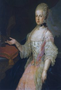 Portret van Maria Carolina van Oostenrijk (Wenen)