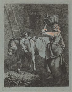 Herder Spreekt met een Boerin