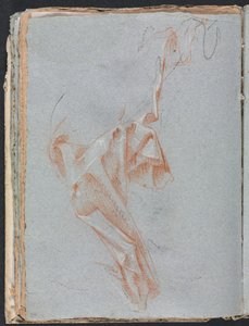 Verona Schetsboek: Draperiestudie (pagina 38)