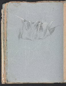 Verona Schetsboek: Draperijstudie pagina 48, 1760