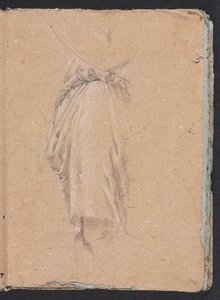 Verona Schetsboek: Draperiestudie met elleboog (pagina 5)