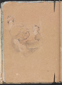 Verona Schetsboek: Putto (pagina 22) door Francesco Lorenzi