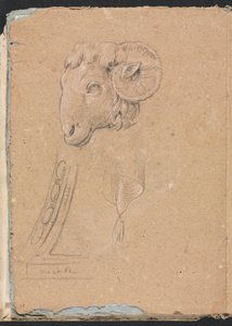 Verona schetsboek: Ramskop pagina 12, 1760