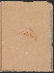 Verona schetsboek: Studie van handen (pagina 23) door Francesco Lorenzi