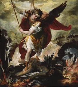 Sint Michaël verslaat Satan