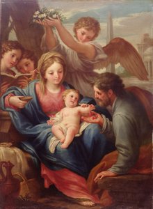 Madonna en kind met St. Joseph, of De rust tijdens de vlucht naar Egypte