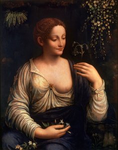 Flora, c1510-c1515 door Francesco Melzi