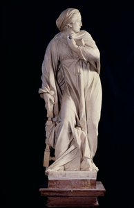 De Aankondiging, door Francesco Mochi (1580-1654) door Francesco Mochi