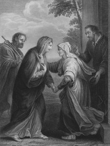 De ontmoeting van Maria en Elizabeth