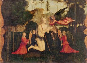 Communie van St. Onuphrius door Francesco Morone