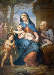 Heilige Familie door Francesco Nenci