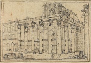 De tempel van Antoninus en Faustina