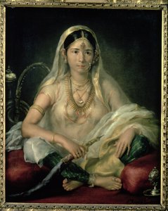 Portret van een Mogol Dame, 1787 door Francesco Renaldi