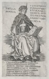 De Sibillen: De Frygische Sibille door Francesco Rosselli