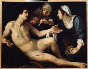 Sint Sebastiaan door Francesco Rustici