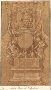 Ontwerp voor een Altaar door Francesco Salviati