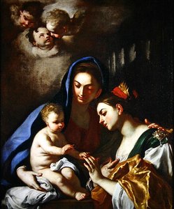 Het Mystieke Huwelijk van Sint Catharina