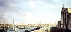 Het Bacino di San Marco, met het Dogepaleis en de Riva degli Schiavoni