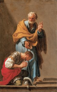 Sint Petrus Doopt de Centurion Cornelius