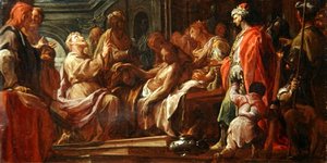 Studie voor Sint Mattheüs die de Zoon van de Koning van Ethiopië Opwekt door Francesco Trevisani