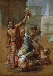 Studie voor het Bloedbad van de Onschuldigen, c.1700-10