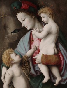 Madonna en Kind met St. Johannes