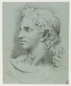 De doop van de eunuch door Francesco Villamena