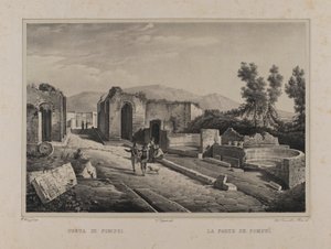 Poort van Pompeii door Francesco Wenzel
