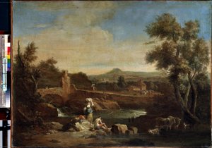 Landschap met een rivier